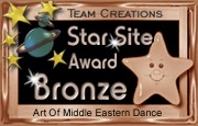 Team Creations Star Site Bronze Award, December 6, 1999, NR