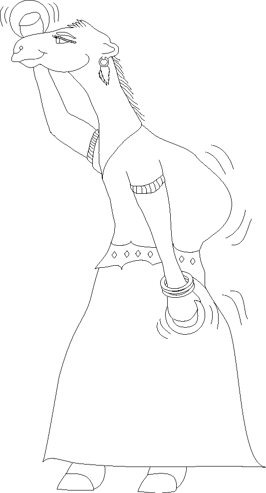 Drawing Of Carissa, to Color