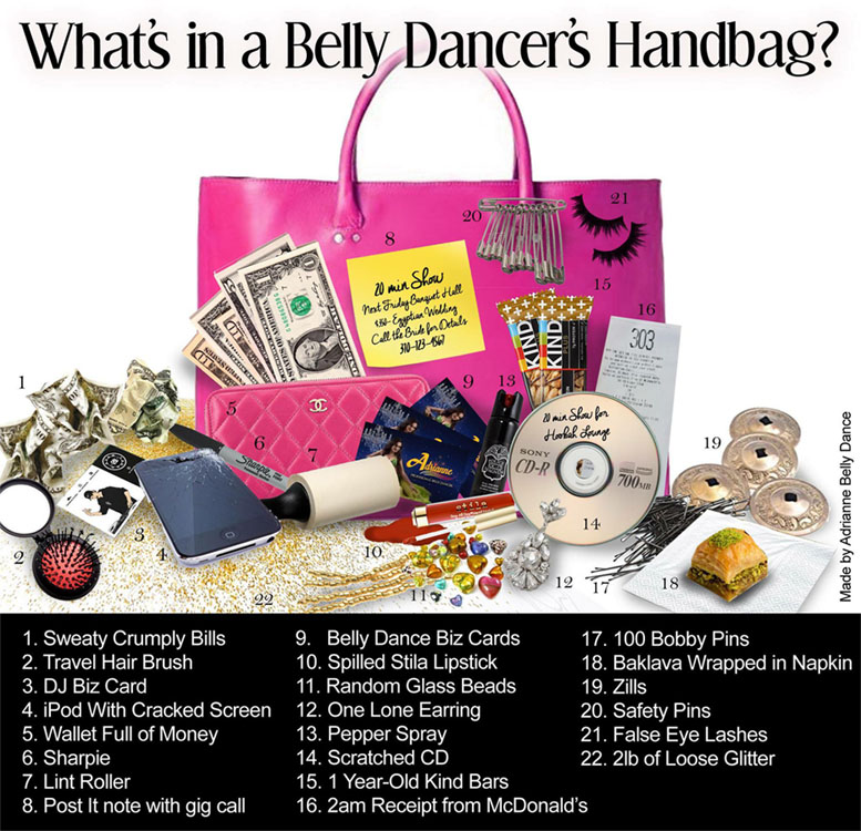 Belly Dancer Handbag