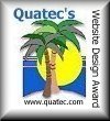 Quatec Web Site Design Award, June 2, 1998, NR
